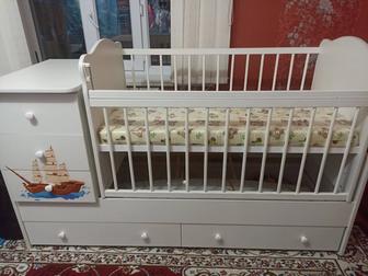 Детский кровать пират с маятником