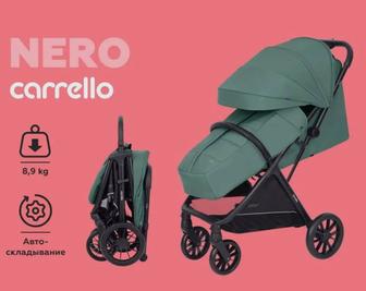 Коляска новая прогулочная CARRELLO nero