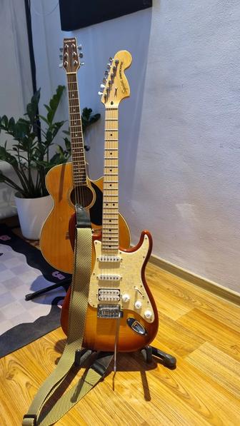 Продам электрогитару Фендер скваер аффинити