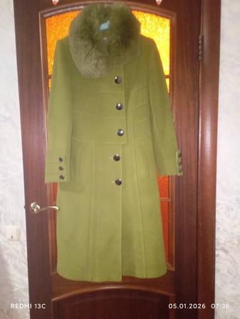 Пальто,46 размер, кашемир