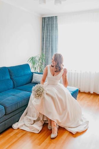 Свадебное платье Dream Dress после химчистки, идеальное состояние