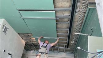 Гипсокартонщик.Монтаж гипсокартона. Недорого