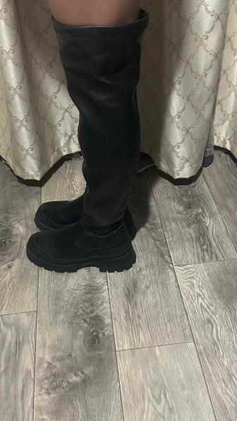 Продам сапоги высокие ботфорты .Полностью натуралка