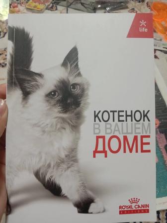 Котенок в вашем доме. книга От Royal canin. Для владельцев кошек и собак.