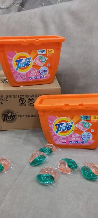 Капсулы для стирки Tide .В упаковке 30шт.отличное Качество