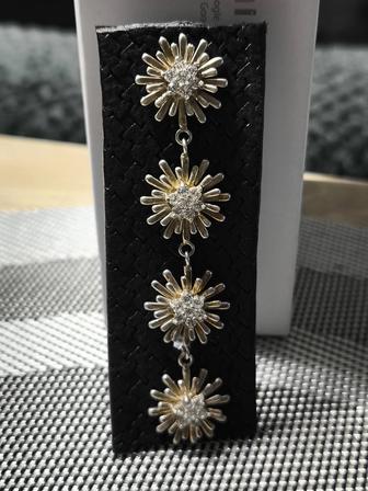 Серьги серебро 925 проба