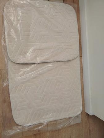 Продается мягкий пушистый коврик 2 в 1 в ванную Турция