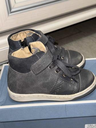 Jacadi демисезонные ботинки из натуральной кожи