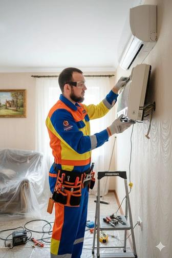 Монтаж кондиционера установка