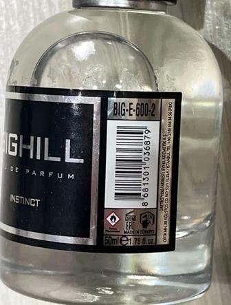 Туалетная вода, BIGHILL код BIG-E-600-2