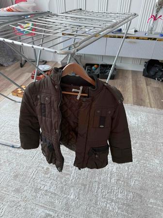 Зимний пуховик для мальчиков 5-7 лет