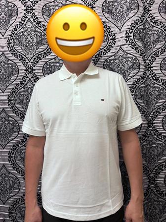 Футболки Tommy Hilfiger, Lacoste, Armani Exchange