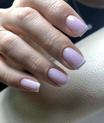 Маникюр наращивание