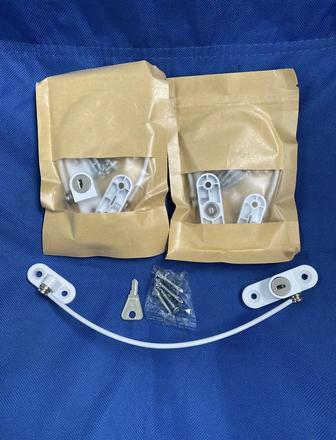 Защита от выпадения. Блокиратор тросовый. Защита для детей.