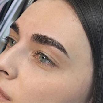 Оформление бровей