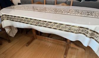 Продаю прочный, шикарный стол со стульями