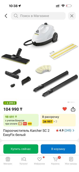 Пароочиститель