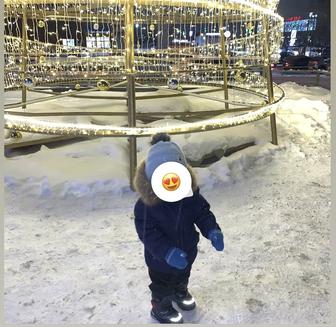 Продам детский зимний комбинезон