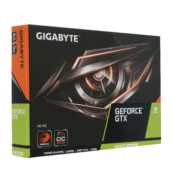 Видеокарта GIGABYTE GeForce GTX 1660 SUPER OC 6 GB.