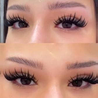 Наращивание ресницы