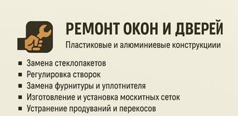Окна двери