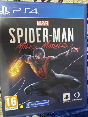 Игра PS4 Spider man miles morales