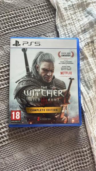 Диск Ведьмак (the Witcher wild hunt complete edition) для PS5