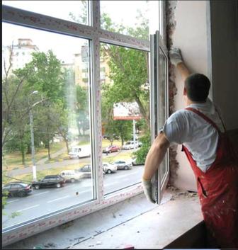 Окна двери