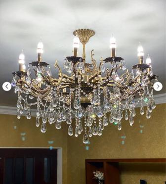 Люстра 10 рожковая