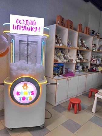 Продам готовый бизнес аппарат для наполнения игрушек синтепухом