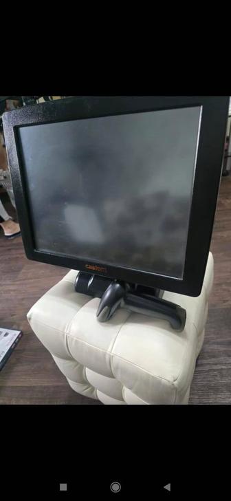 Моноблок для магазина, принтер этикеток и сканер.