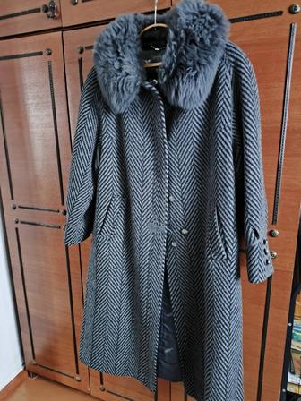 Пальто лама