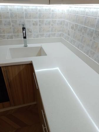 Изготовление столешниц из искусственного камня.