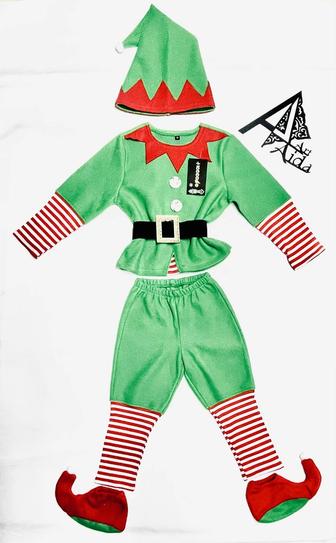 Эльф детский новый карнавальный костюм