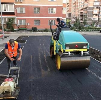 благоустройство асфальт асфальтирование территории