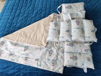 Продам бортики в детскую кроватку