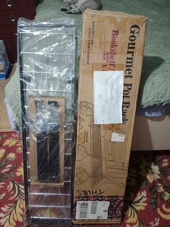 Навесная полка для посуды