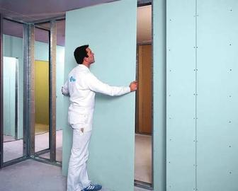 Монтаж гипсокартона