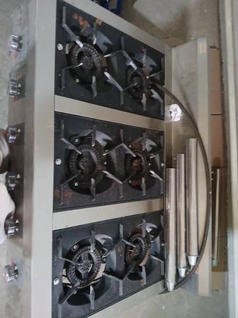 Газовая плита 6 камфорная