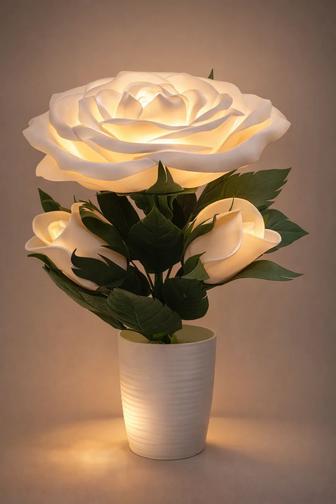 Светильники. Букеты. Цветы