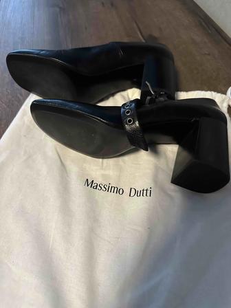 Кожаные туфли Massimo dutti