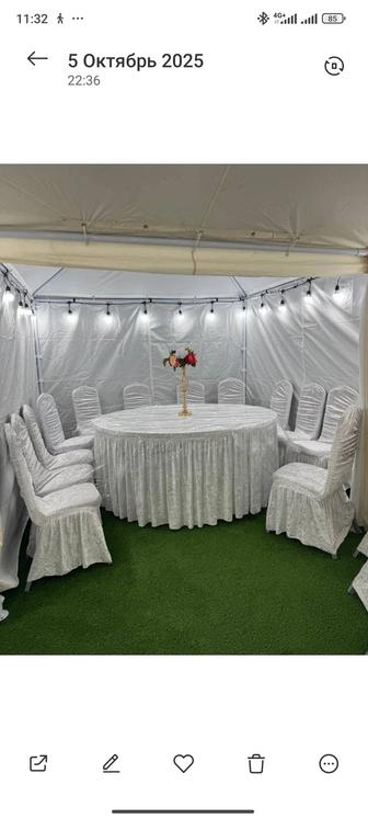 Аренда столов и стульев с мебелью