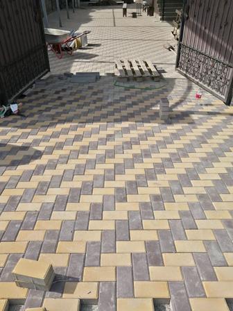 Укладка брусчатки