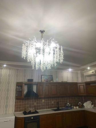 Установка люстр