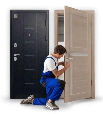 Установка дверей шымкент