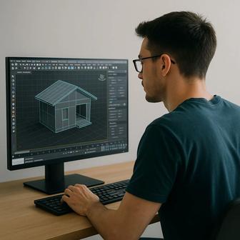 Ведущий на онлайн курс по 3DsMax