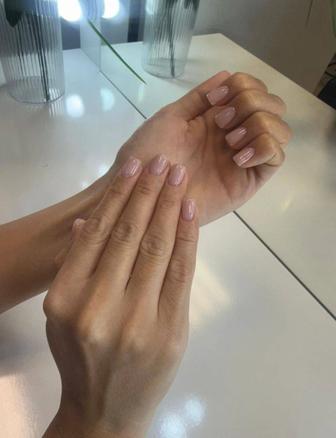 Маникюр с гель покрытием