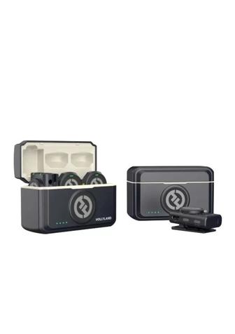 Микрофон Hollyland Радио петличный Hollyland Lark M2 Duo Camera черный