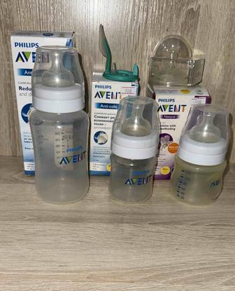 Продам бутылочки для кормления или воды Avent