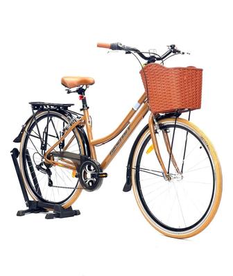 Велосипед GESTALT MIAMI 700 C/17, BROWN 2024 17 дюймов коричневый